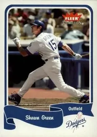 2004 Fleer Tradition #225 - Shawn Green - Los Angeles Dodgers