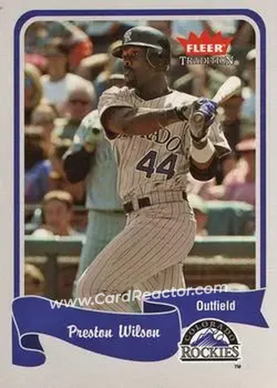 2004 Fleer Tradition #228 - Preston Wilson - Colorado Rockies - Front