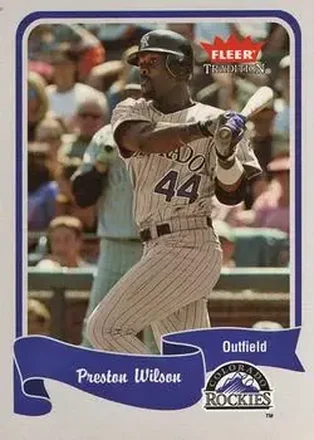 2004 Fleer Tradition #228 - Preston Wilson - Colorado Rockies