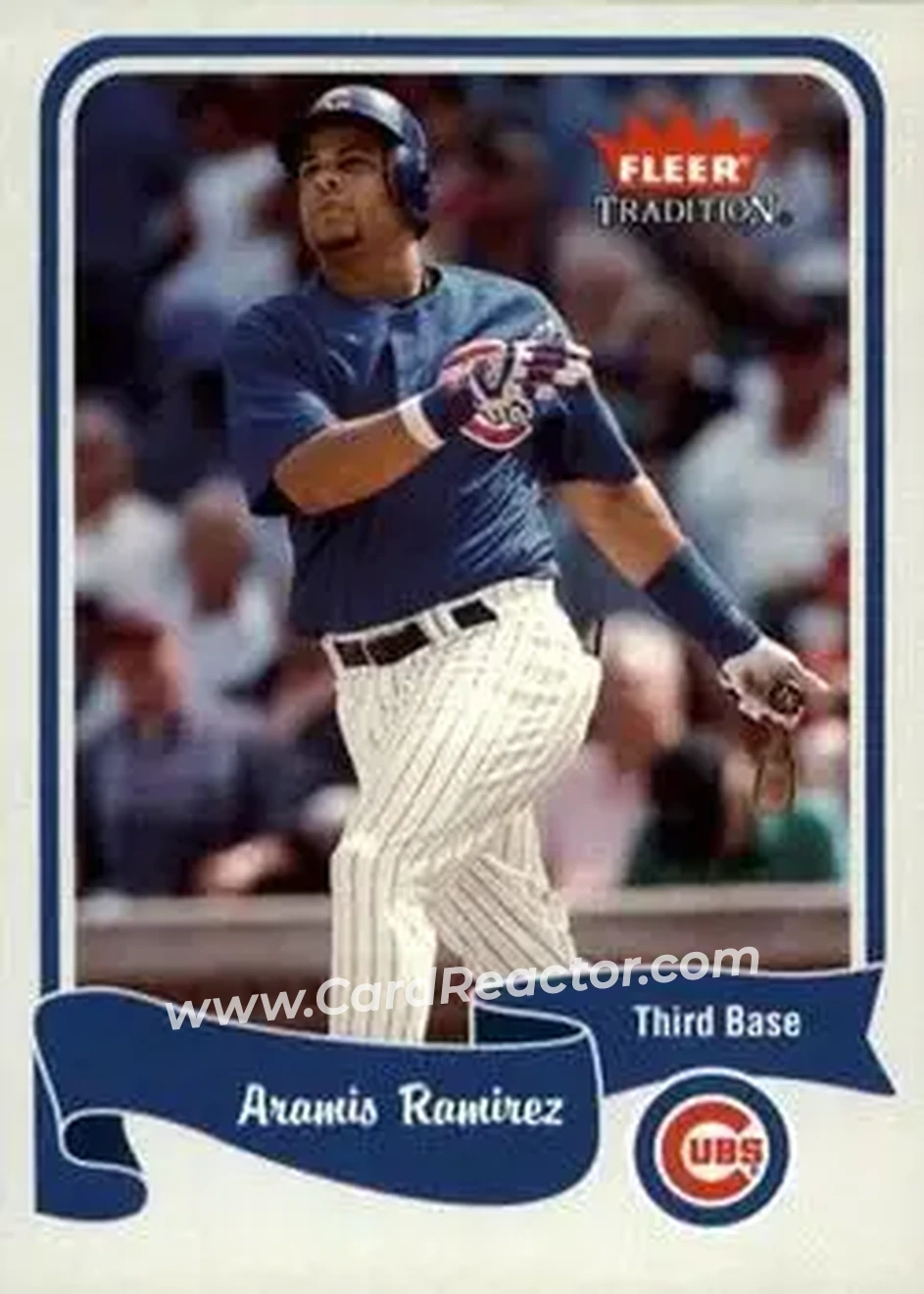2004 Fleer Tradition #230 - Aramis Ramirez - Chicago Cubs - Front