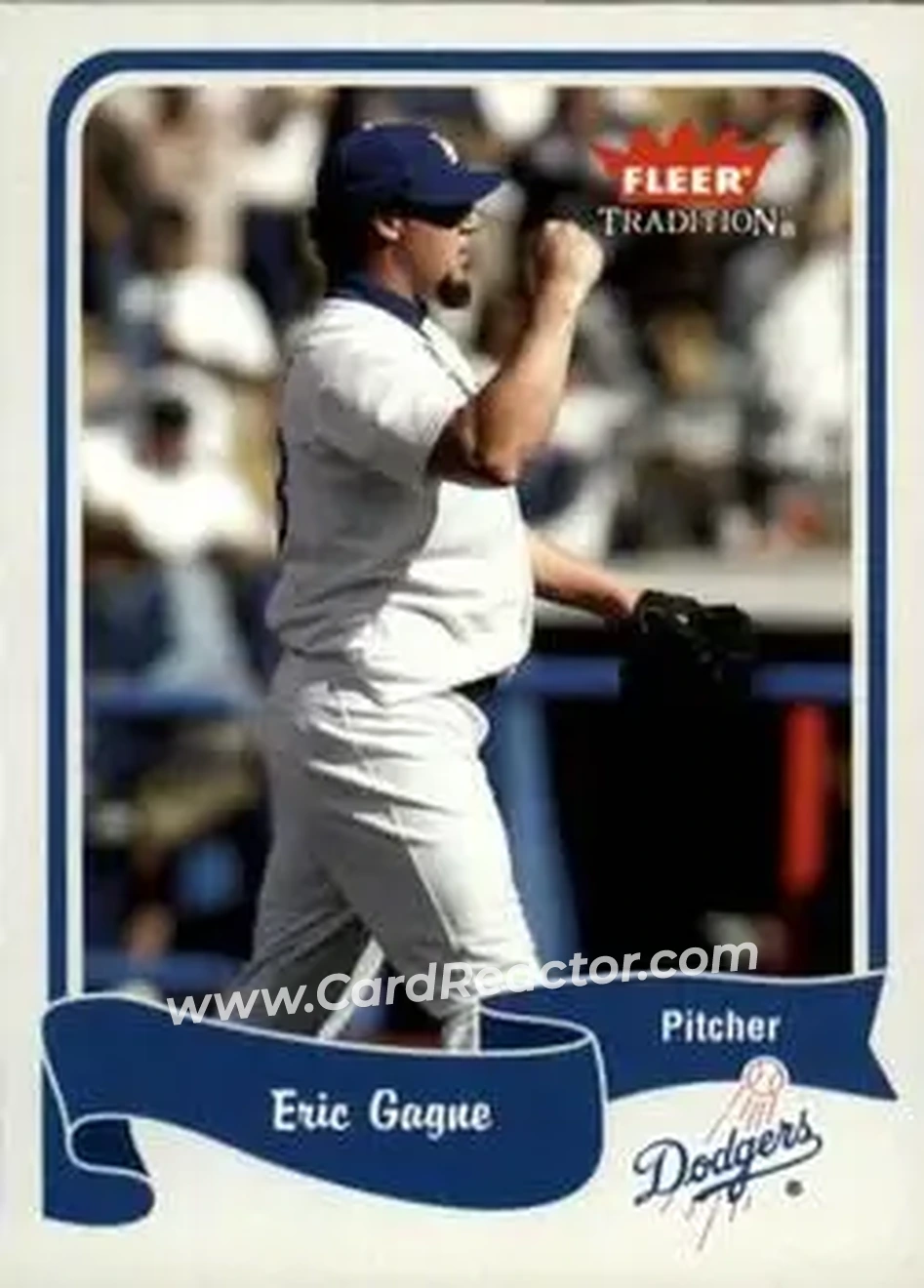 2004 Fleer Tradition #238 - Eric Gagne - Los Angeles Dodgers - Front