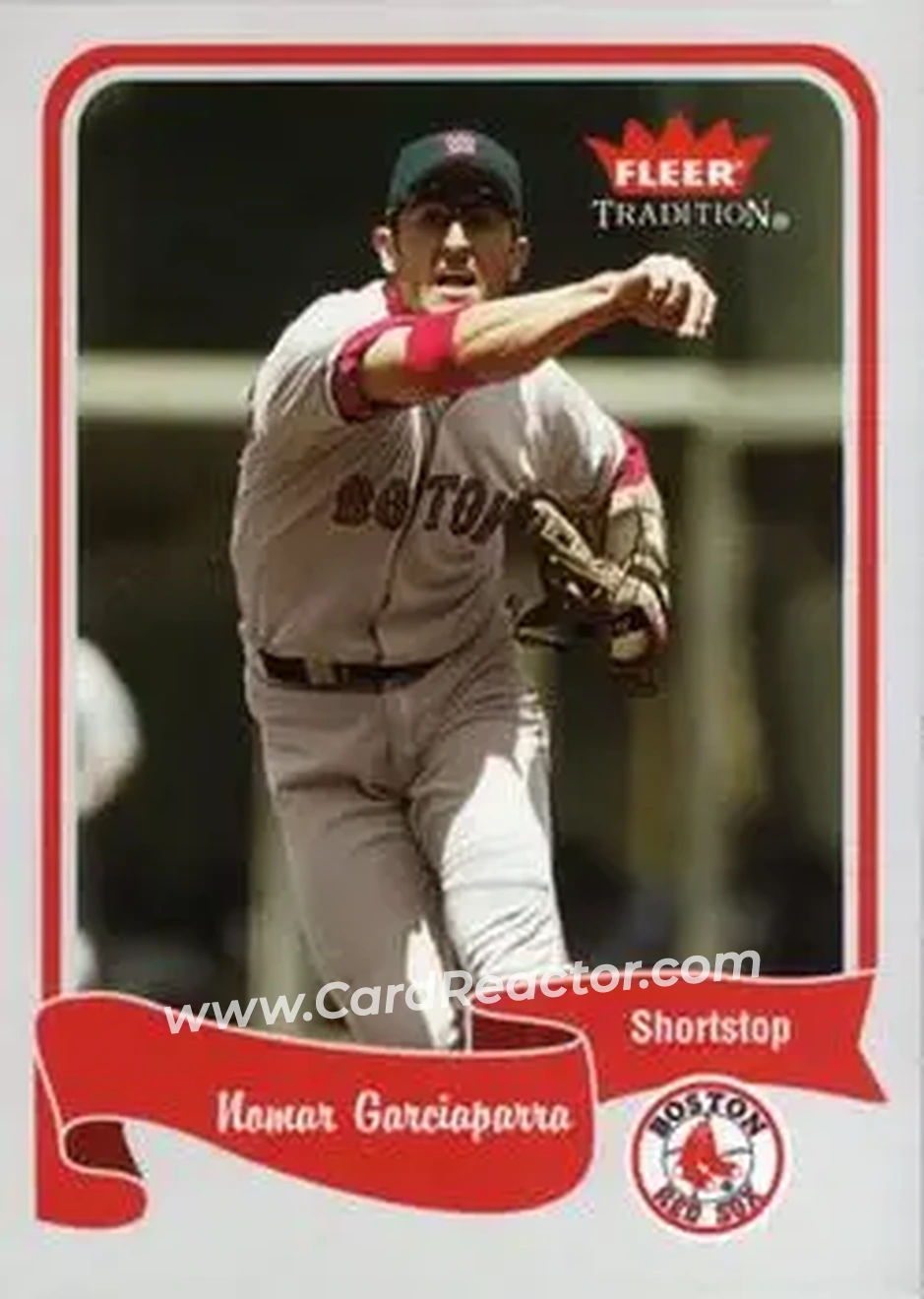 2004 Fleer Tradition #241 - Nomar Garciaparra - Boston Red Sox - Front