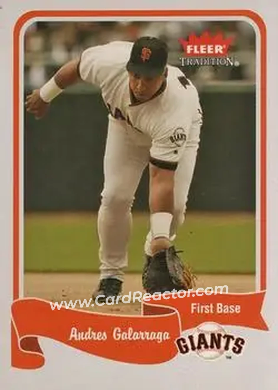 2004 Fleer Tradition #271 - Andres Galarraga - San Francisco Giants - Front