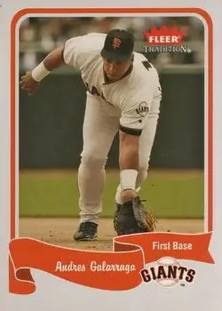 2004 Fleer Tradition #271 - Andres Galarraga - San Francisco Giants