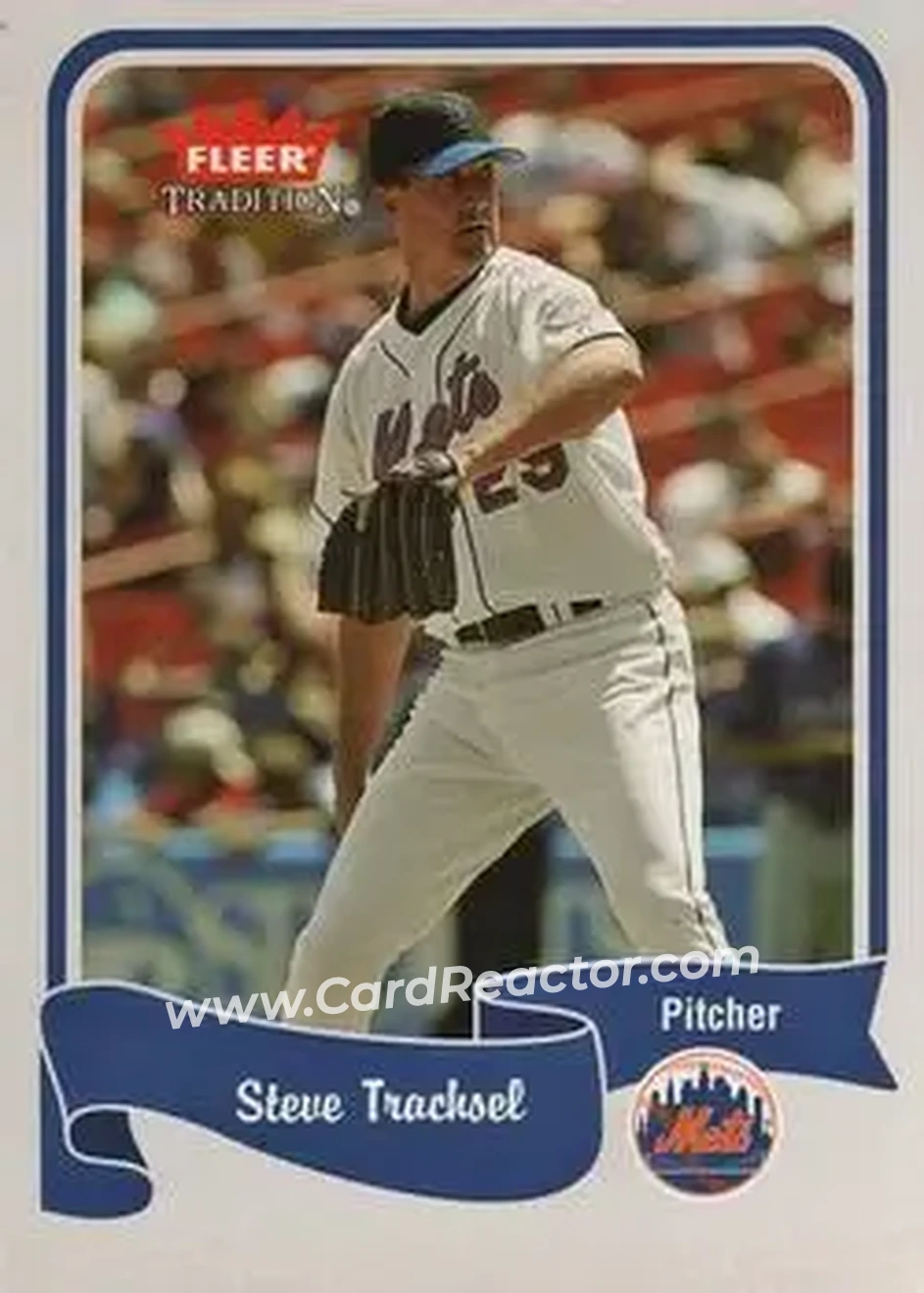 2004 Fleer Tradition #274 - Steve Trachsel - New York Mets - Front