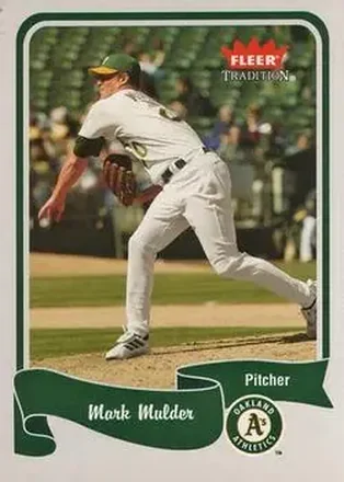 2004 Fleer Tradition #278 - Mark Mulder - Oakland Athletics