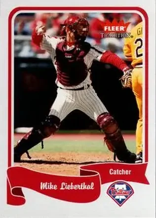 2004 Fleer Tradition #299 - Mike Lieberthal - Philadelphia Phillies