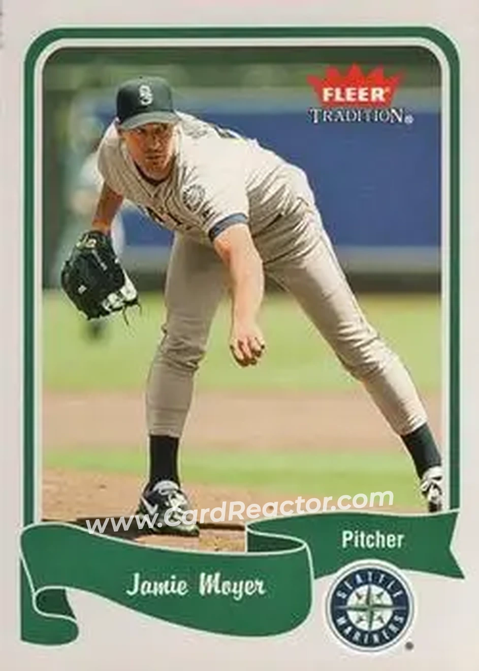2004 Fleer Tradition #302 - Jamie Moyer - Seattle Mariners - Front