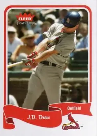 2004 Fleer Tradition #308 - J.D. Drew - St. Louis Cardinals