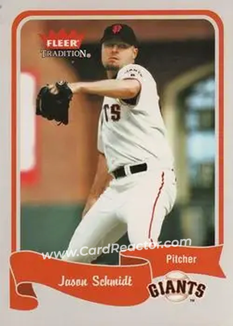 2004 Fleer Tradition #311 - Jason Schmidt - San Francisco Giants - Front