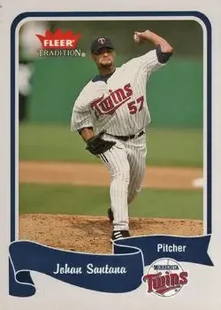 2004 Fleer Tradition #315 - Johan Santana - Minnesota Twins