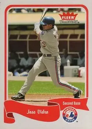 2004 Fleer Tradition #321 - Jose Vidro - Montreal Expos