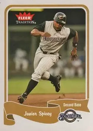 2004 Fleer Tradition #327 - Junior Spivey - Milwaukee Brewers