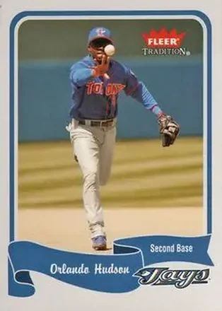 2004 Fleer Tradition #332 - Orlando Hudson - Toronto Blue Jays