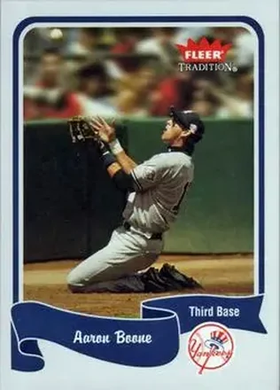 2004 Fleer Tradition #335 - Aaron Boone - New York Yankees