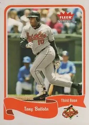 2004 Fleer Tradition #338 - Tony Batista - Baltimore Orioles