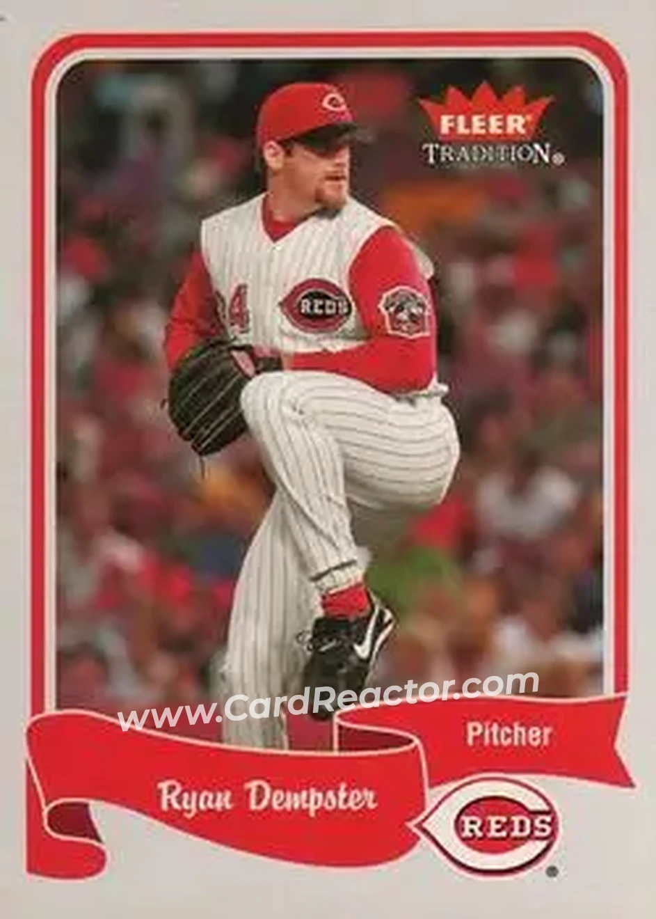 2004 Fleer Tradition #339 - Ryan Dempster - Cincinnati Reds - Front