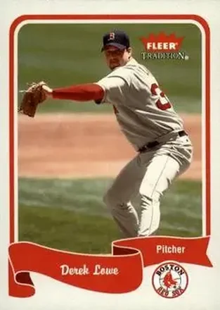 2004 Fleer Tradition #340 - Derek Lowe - Boston Red Sox