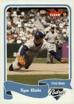 2004 Fleer Tradition #348 - Ryan Klesko - San Diego Padres