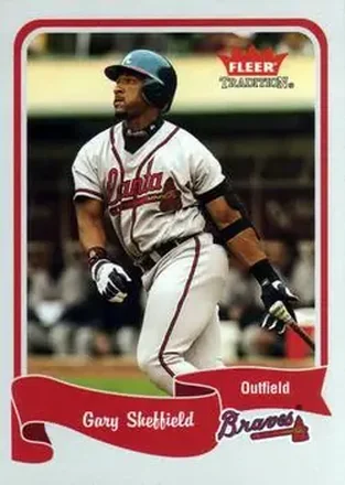 2004 Fleer Tradition #353 - Gary Sheffield - Atlanta Braves