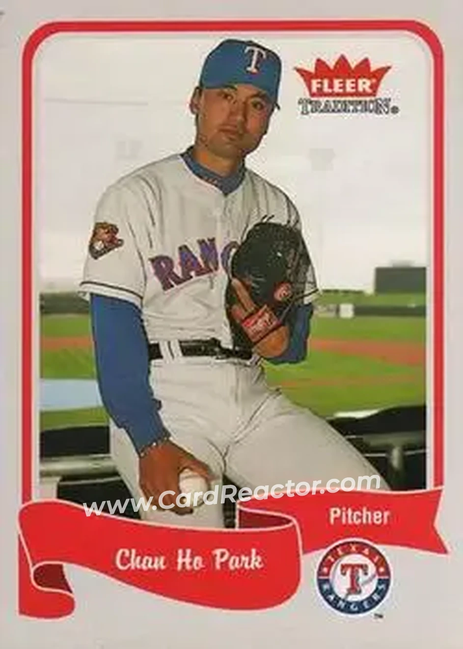 2004 Fleer Tradition #370 - Chan Ho Park - Texas Rangers - Front