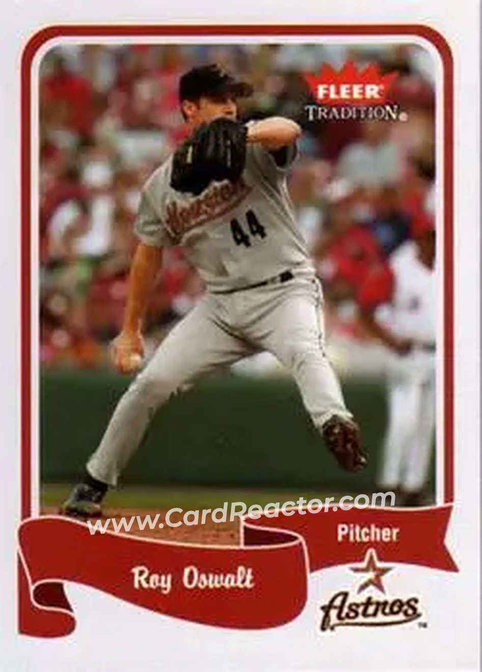2004 Fleer Tradition #372 - Roy Oswalt - Houston Astros - Front
