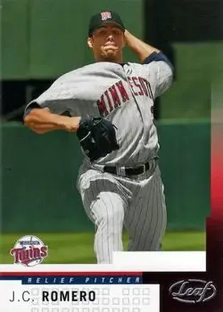 2004 Leaf #51 - J.C. Romero - Minnesota Twins
