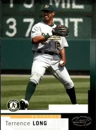 2004 Leaf #70 - Terrence Long - Oakland Athletics