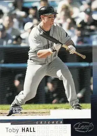 2004 Leaf #85 - Toby Hall - Tampa Bay Devil Rays