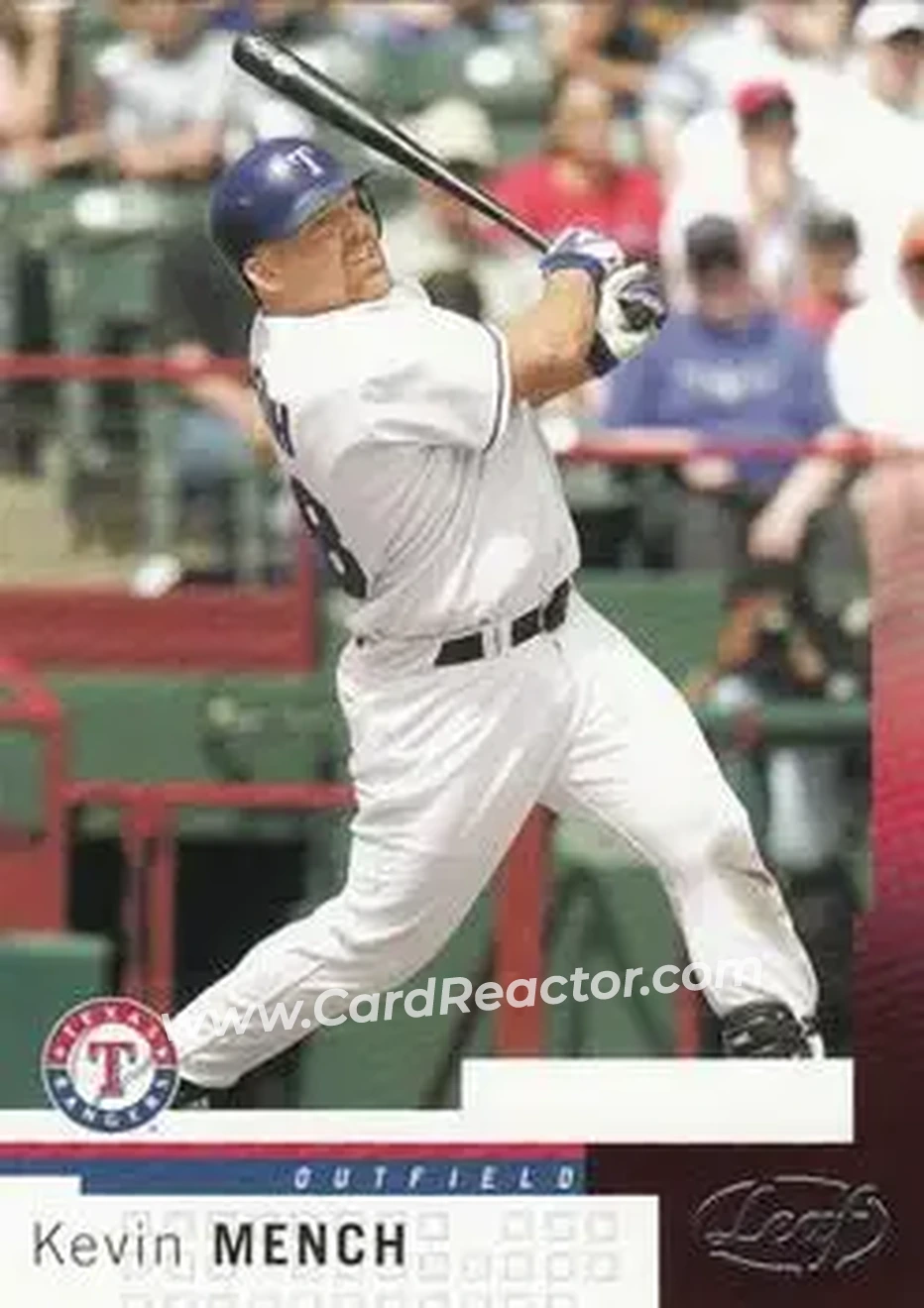 2004 Leaf #87 - Kevin Mench - Texas Rangers - Front