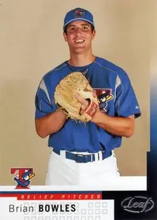 2004 Leaf #95 - Brian Bowles - Toronto Blue Jays
