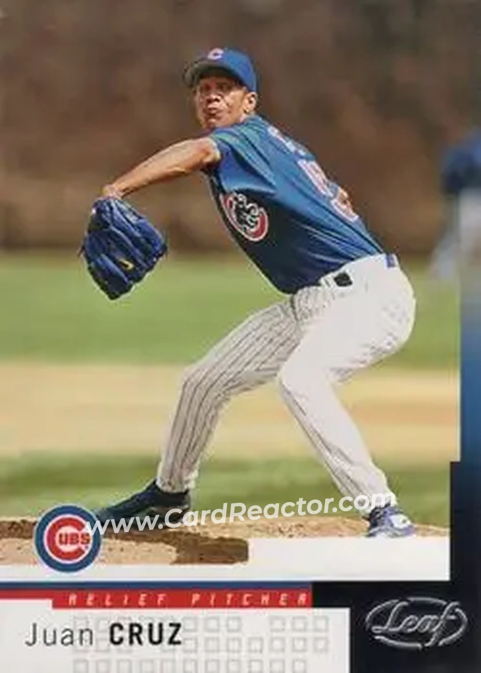 2004 Leaf #115 - Juan Cruz - Chicago Cubs - Front