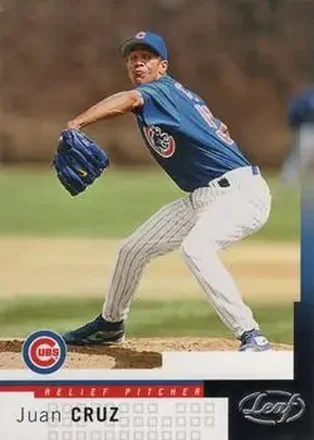 2004 Leaf #115 - Juan Cruz - Chicago Cubs