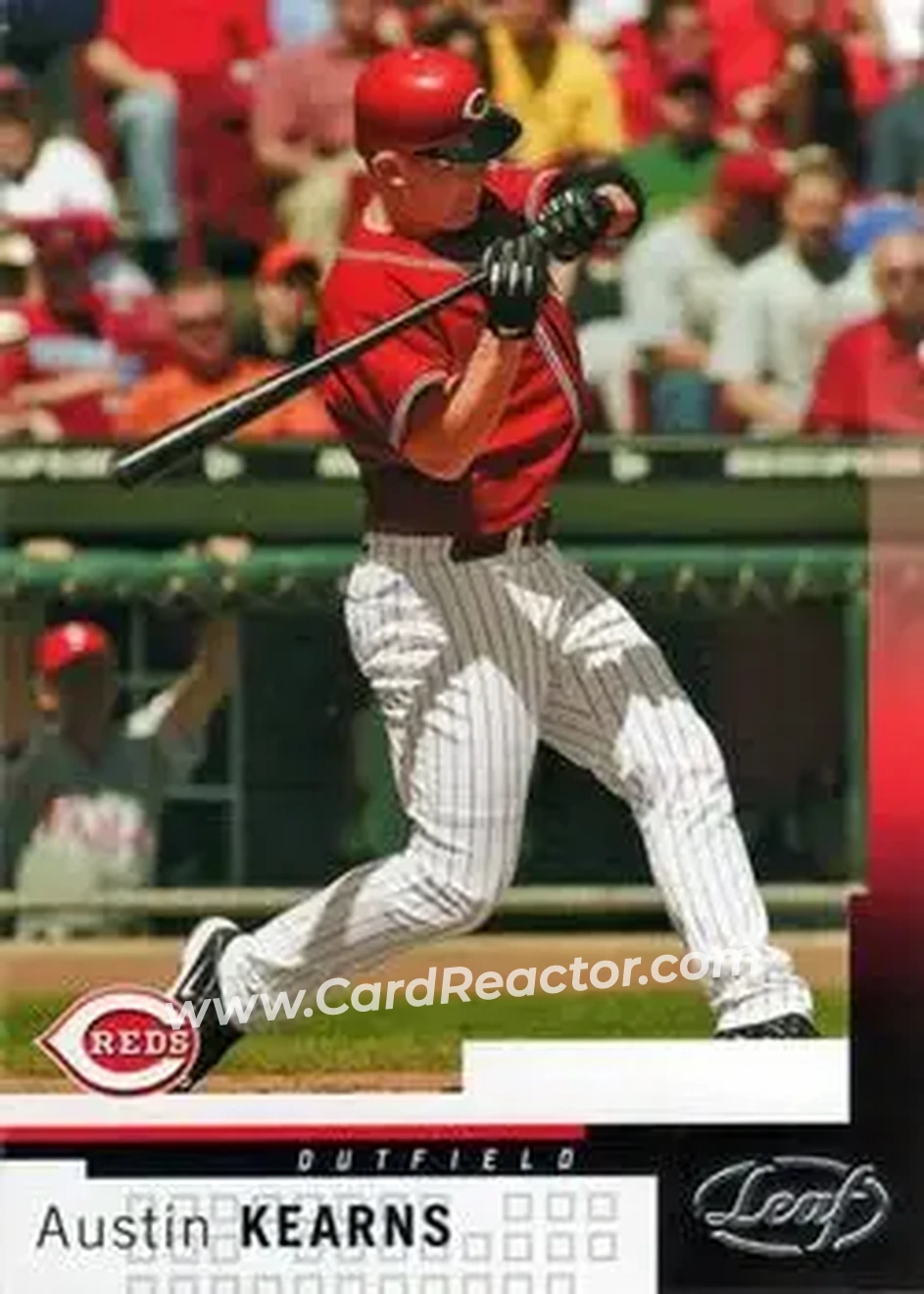 2004 Leaf #122 - Austin Kearns - Cincinnati Reds - Front