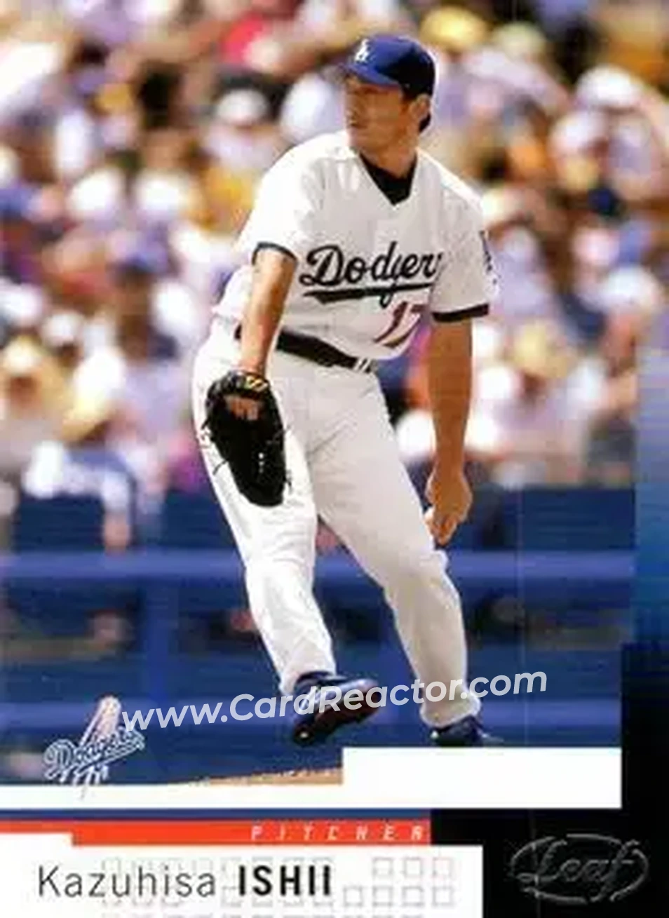 2004 Leaf #146 - Kazuhisa Ishii - Los Angeles Dodgers - Front