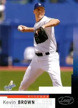 2004 Leaf #147 - Kevin Brown - Los Angeles Dodgers