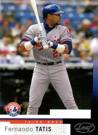 2004 Leaf #156 - Fernando Tatis - Montreal Expos