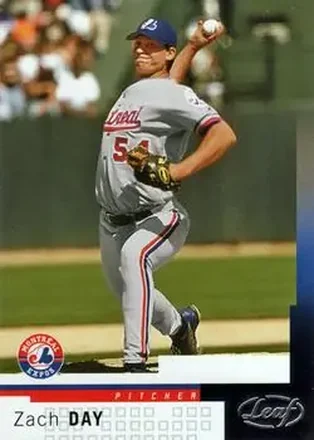 2004 Leaf #162 - Zach Day - Montreal Expos