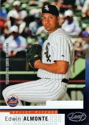 2004 Leaf #163 - Edwin Almonte - New York Mets