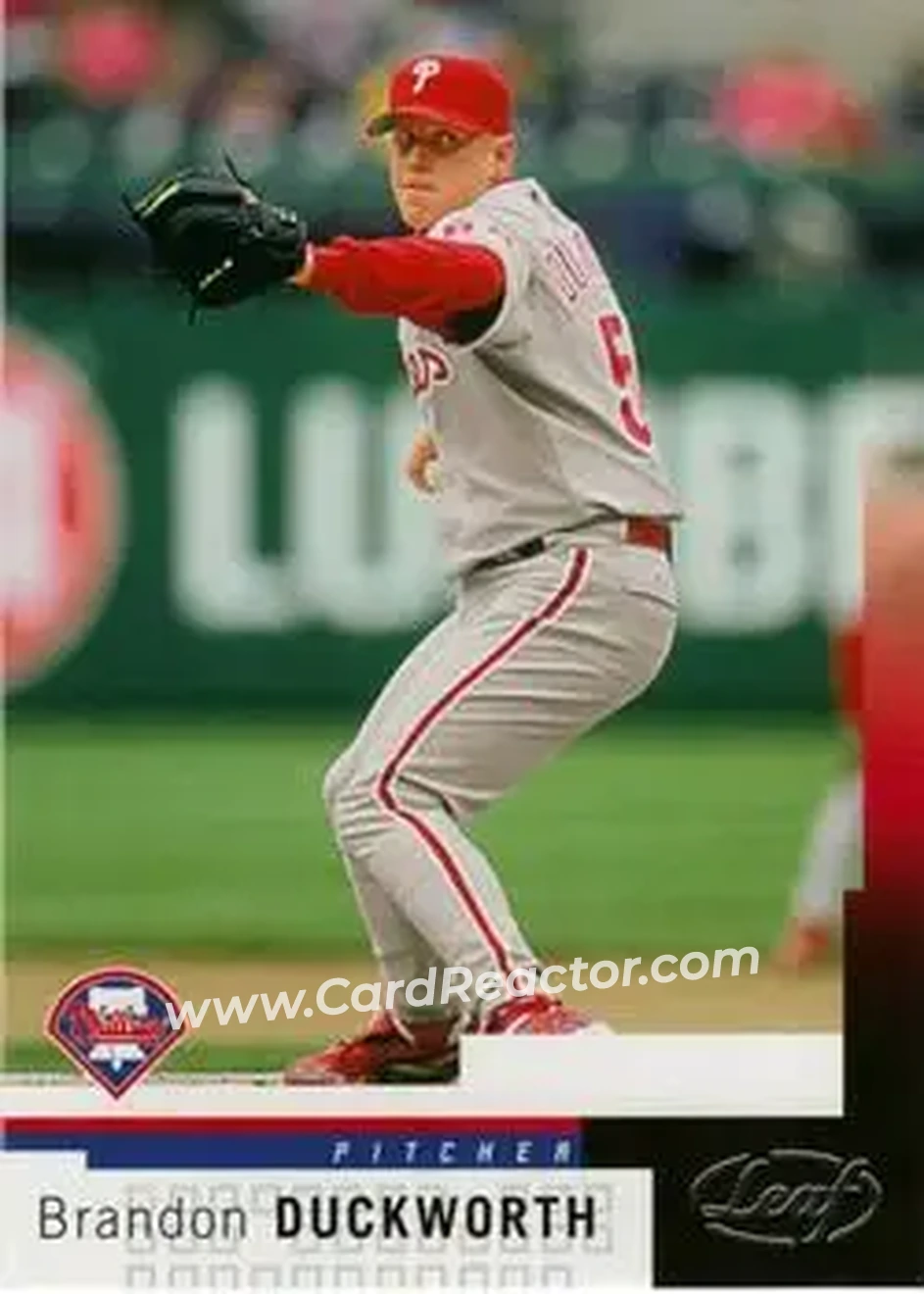 2004 Leaf #171 - Brandon Duckworth - Philadelphia Phillies - Front
