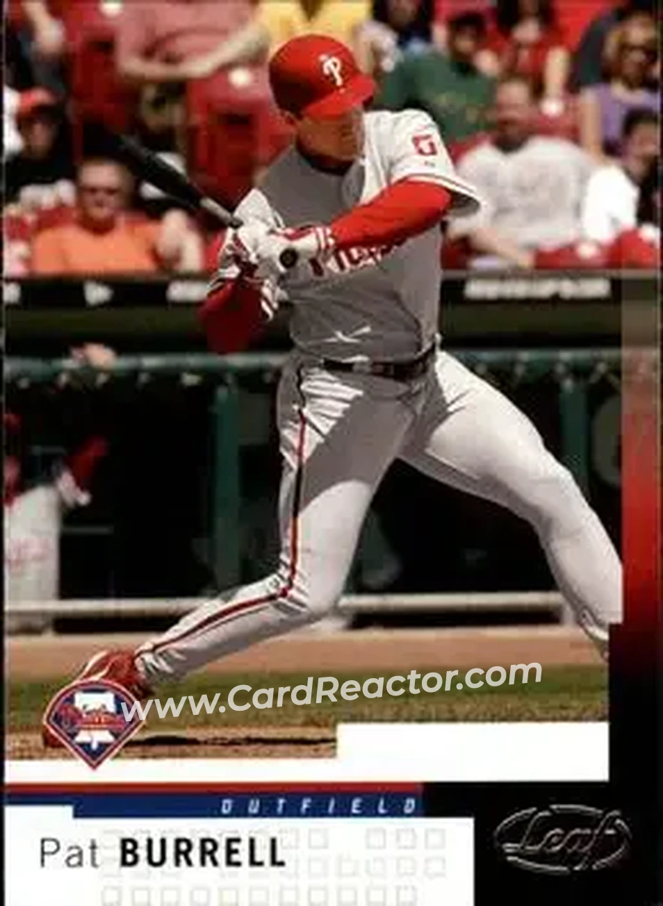 2004 Leaf #174 - Pat Burrell - Philadelphia Phillies - Front