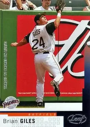 2004 Leaf #177 - Brian Giles - San Diego Padres