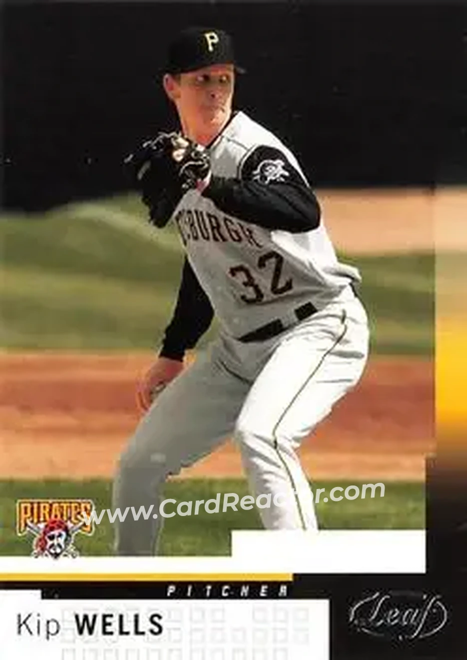 2004 Leaf #180 - Kip Wells - Pittsburgh Pirates - Front 2004 Leaf #180 - Kip Wells - Pittsburgh Pirates - Front