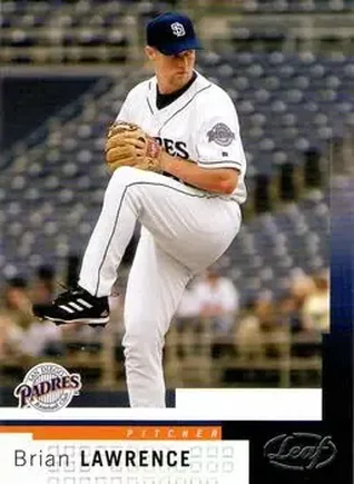 2004 Leaf #189 - Brian Lawrence - San Diego Padres