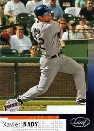 2004 Leaf #192 - Xavier Nady - San Diego Padres