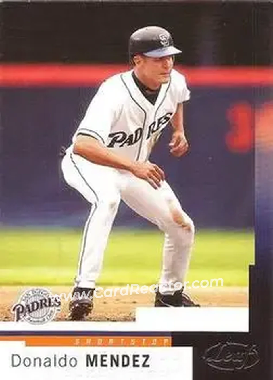 2004 Leaf #194 - Donaldo Mendez - San Diego Padres - Front