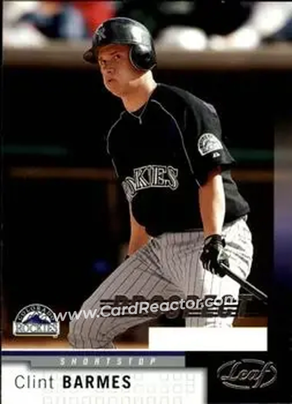 2004 Leaf #208 - Clint Barmes - Colorado Rockies - Front
