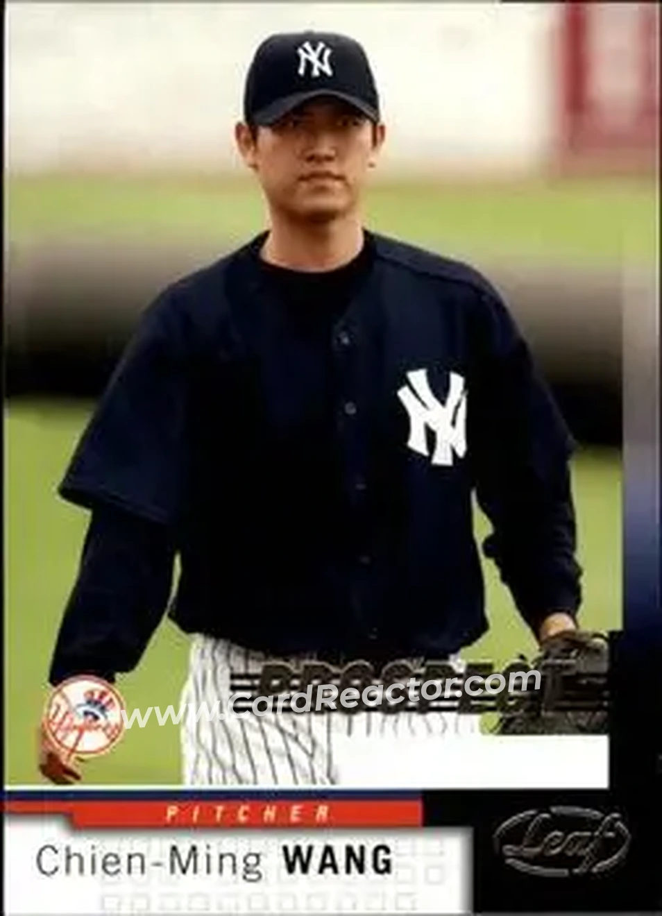 2004 Leaf #210 - Chien-Ming Wang - New York Yankees - Front