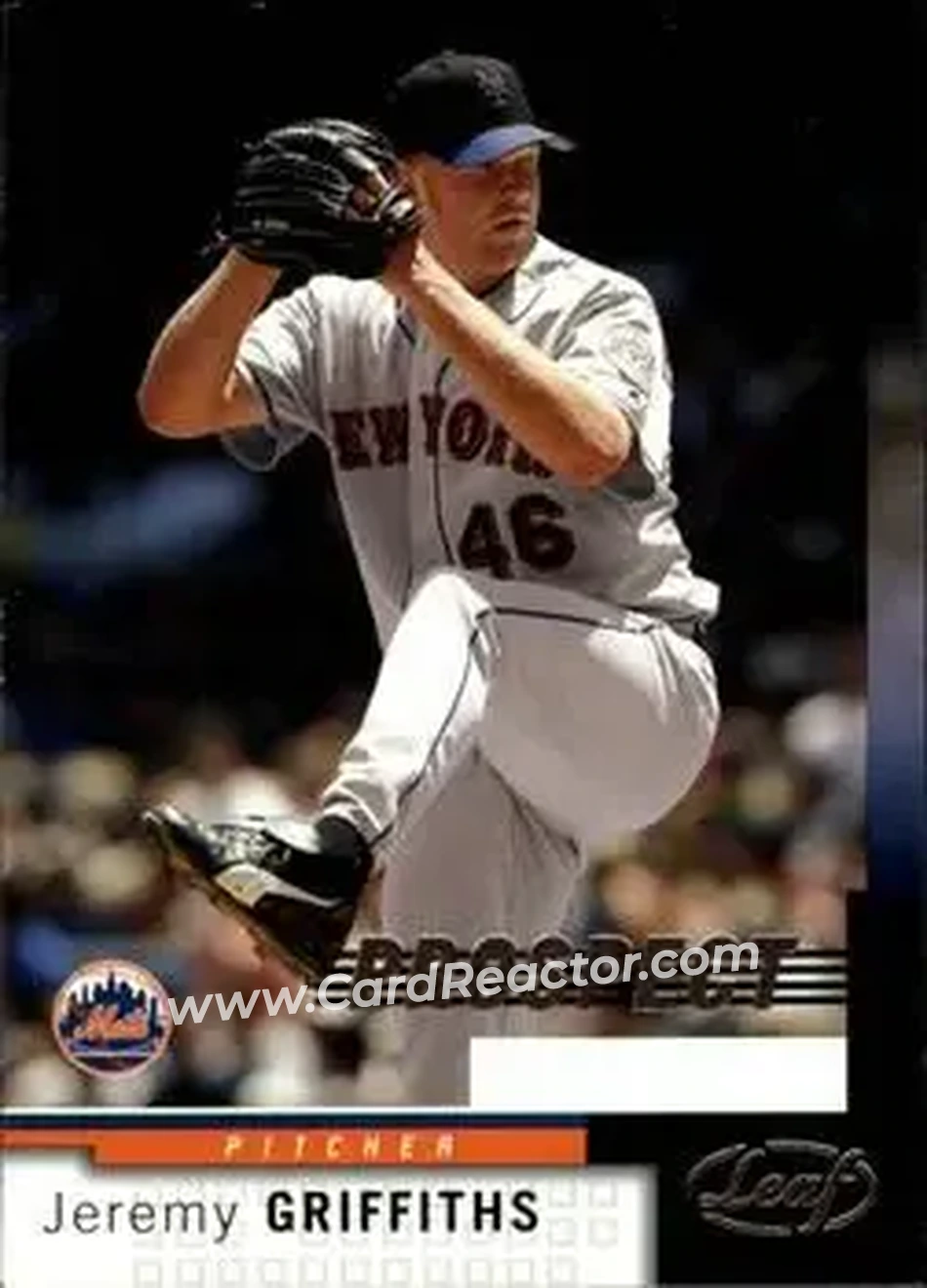 2004 Leaf #213 - Jeremy Griffiths - New York Mets - Front 2004 Leaf #213 - Jeremy Griffiths - New York Mets - Front