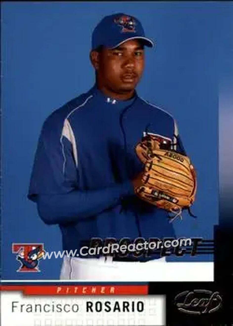 2004 Leaf #219 - Francisco Rosario - Toronto Blue Jays - Front